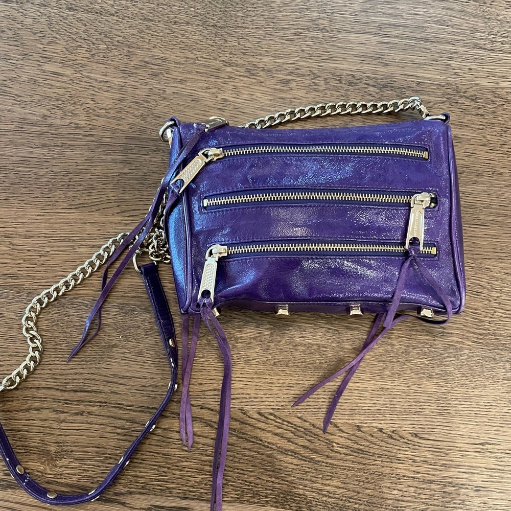 Rebecca Minkoff Moto3 zip crossbody